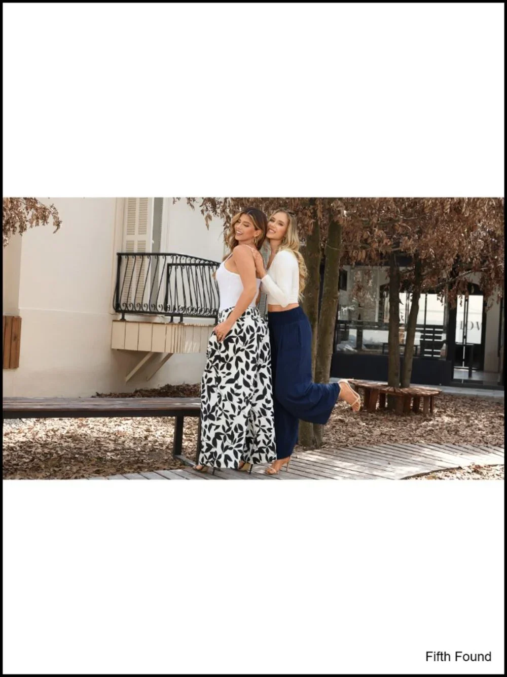 Wide Leg Palazzo Pants Elastic Waist Flowy Lounge Pockets